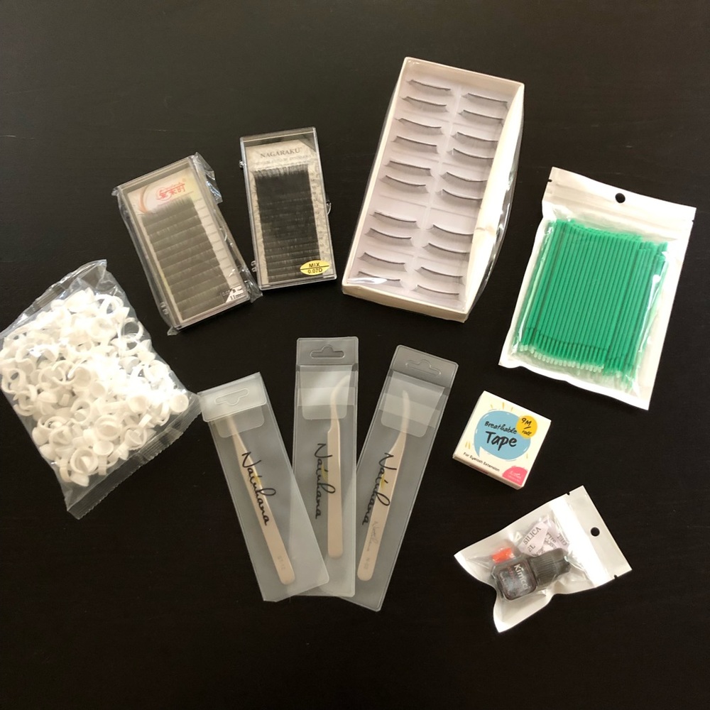 Eyelash extension starter kit